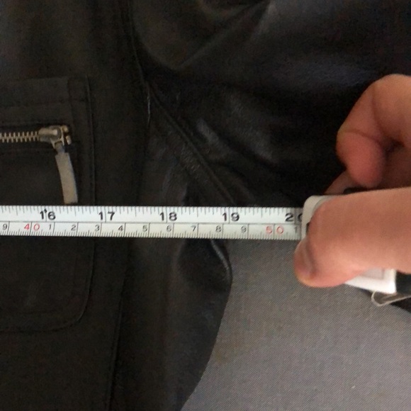 🖤 NWOT CLIO 💯 Leather Moto Jacket - Picture 9 of 9